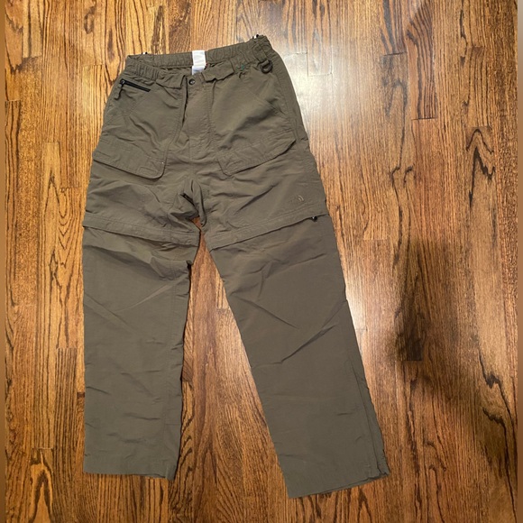 The North Face Men's‎ Size Medium
Brown Convertible Cargo Nylon
Hiking Pants - Picture 1 of 9